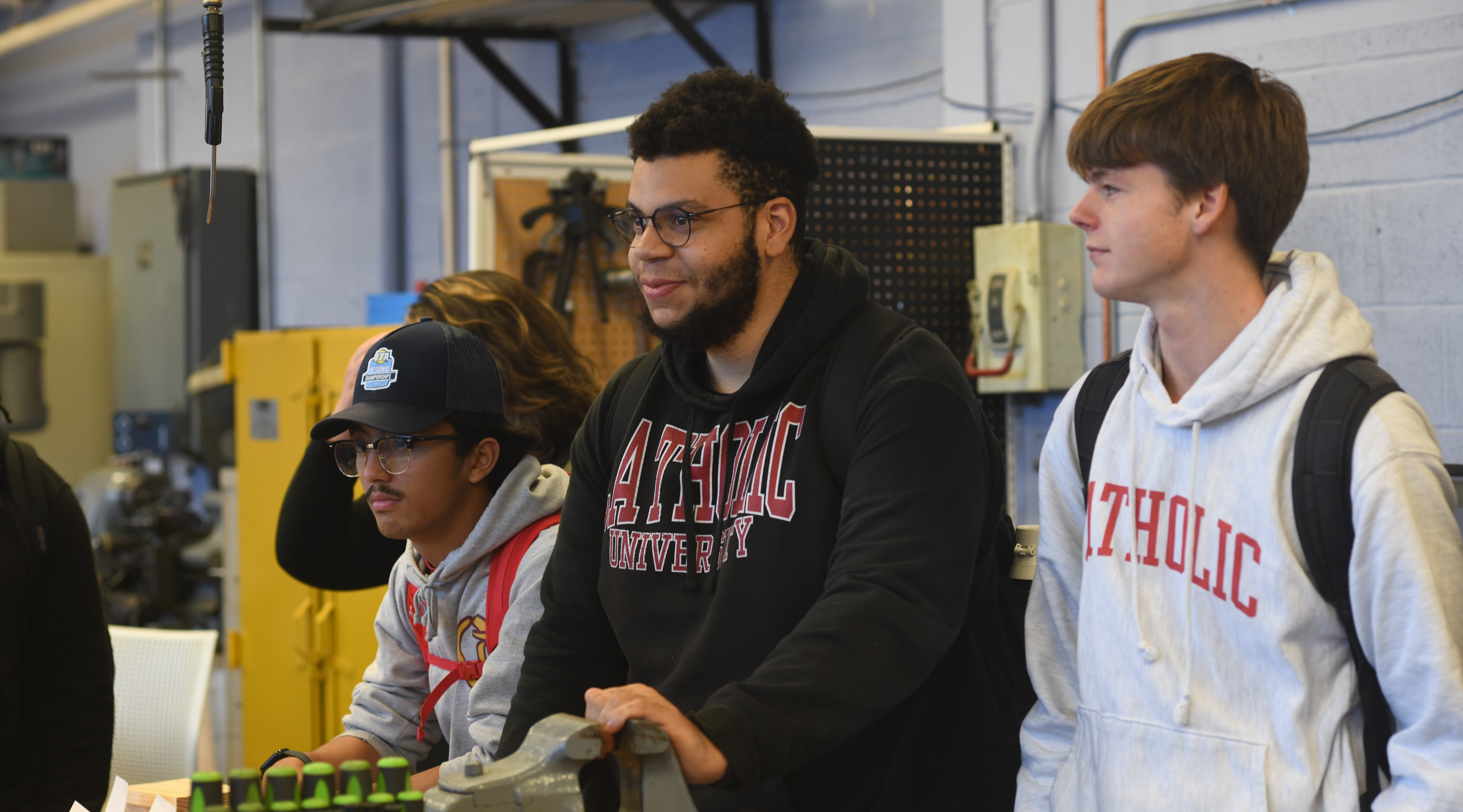 Students in Shop