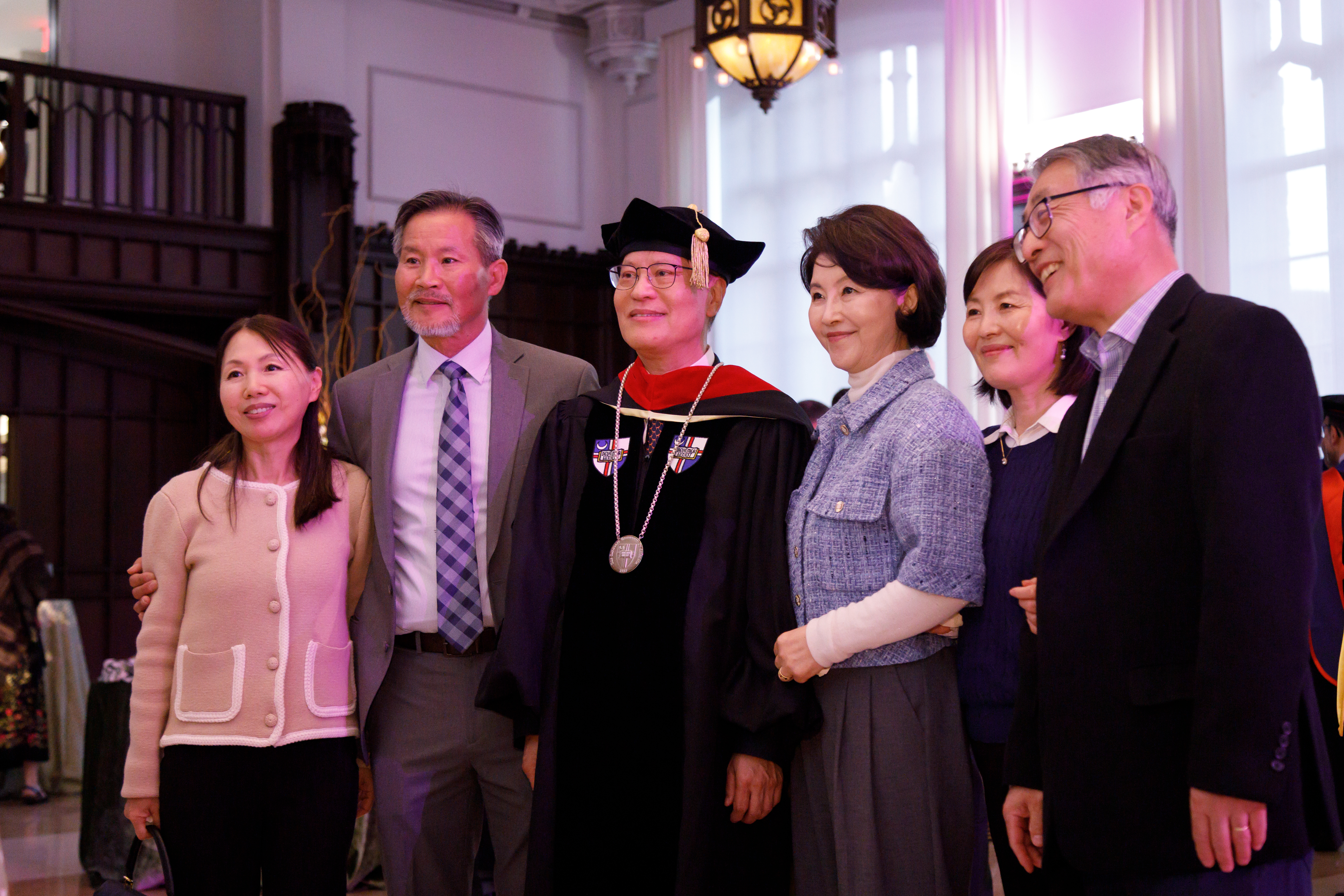 Hanseok Ko Installed as Newton-Bennett Endowed Chair of Engineering